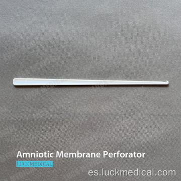 Perforador de membrana amniótica médica